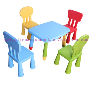 Tables et chaises en plastique <span class=keywords><strong>de</strong></span> couleur pour enfants, 12 pièces, pour l'entraînement et les marches - Product Image 5