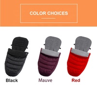 Gigoteuse bébé imperméable pour l'hiver, sac de couchage moderne avec fermeture éclair, gigoteuses mignonnes pour l'hiver