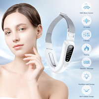 2025 nouveau Style poche en forme de V ceinture faciale Instrument de beauté pour V-Line Double menton réducteur minceur Vibration pour le visage