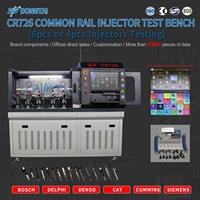 Banc de test d'injecteur à rampe commune CR726 peut tester 6 ou 4 injecteurs et générer le code QR de l'injecteur en même temps