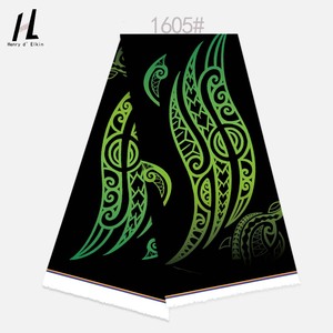 Tela de Poliéster con Estampado Digital Tribal Estilo <span class=keywords><strong>Polinesia</strong></span> Henry Textile para Faldas y Mumus - Product Image 4