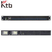 Ordenador Industrial OEM ODM Personalizado KTB-26USB, 26*USB3.0 Q470 LGA1200, Computadora Industrial 1U para Montaje en Rack IPC