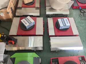 Alat Pemindah Barang Dolly Moving Dollies Roller Skates 10t 20t 30t 40t <span class=keywords><strong>Heavy</strong></span> <span class=keywords><strong>Duty</strong></span> Load Moving Skates Machinery Skates dengan Roda Baja Paduan - Product Image 3