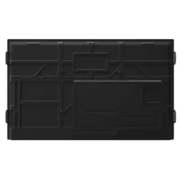 Écran plat interactif de 75 pouces, écran tactile infrarouge multi-touch pour réunions/enseignement, avec support mural/support mobile