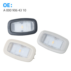 Lumière de toit de voiture Thaidoof 12V LED blanche pour Mercedes Benz Classe C E S GLC Gris Beige Noir - Product Image 5