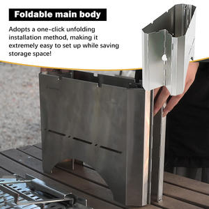 <span class=keywords><strong>Barbecue</strong></span> INBESTCAMP, <span class=keywords><strong>barbecue</strong></span> à <span class=keywords><strong>gaz</strong></span>, cuisson au <span class=keywords><strong>barbecue</strong></span>, construction intégrée en acier rapide, <span class=keywords><strong>camping</strong></span>, 2 personnes, cour - Product Image 4