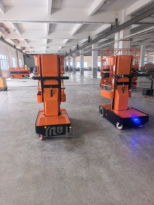 Prix usine Chariot de ramassage vertical à batterie 5m 6m avec plateau - Product Image 4