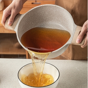 Pentola Rotonda in Alluminio e Ceramica Antiaderente da 24CM per Zuppe e Casseruole - Product Image 4