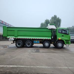 Foton 380 beygir gücünde Euro 2 emisyonlu damperli kamyon 8x4 12 tekerlekli sol direksiyonlu ikinci el Foton damperli kamyon - Product Image 4