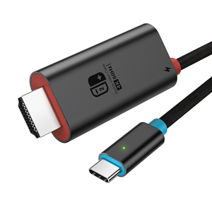 ULT-unite Type c vers <span class=keywords><strong>HDMI</strong></span> PD100W Câble <span class=keywords><strong>TV</strong></span> 4k 6.6FT Câble portable USB-C vers <span class=keywords><strong>HDMI</strong></span> 4k pour Switch/Steam Deck - Product Image 5
