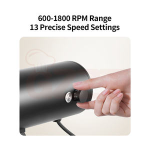 Moulin à café électrique 110V~240V, usage domestique et commercial, moulin à café portable, meule de 64 mm, moulin à expresso, trémie de 50 g, réglage de la vitesse - Product Image 6