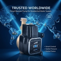 Pompe de surpression domestique intelligente à vitesse variable et basse pression avec moteur à aimant permanent pour système d'eau domestique OEM LXDC15-18B
