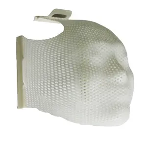 Beyin kanseri tedavisi hasta konumlandırma için ergonomik olarak tasarlanmış radyoterapi baş maskesi