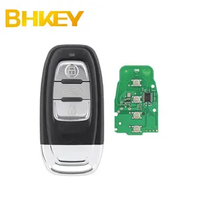 For Audi 2008-2014 Q5 A4 3 Buttons Remote Car Key 315/433/868Mhz 8T0959754D 8T0959754C 8K0959754G 8K0959754D 8K0959754J