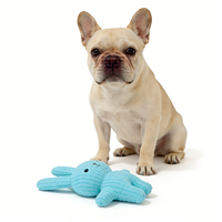 Jouets en peluche pour animaux de compagnie Lapin de Pâques 2026 Lapin personnalisé Nouveau design Jouet à mâcher pour chien