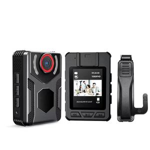 Caméra corporelle A55, batterie longue durée 1800 mAh, enregistrement 11h, lumière d'avertissement, 4 LED IR vision nocturne, détection de mouvement, webcam - Product Image 2