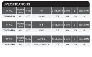Fabricantes de herramientas manuales en Taiwán Llave dinamométrica flexible serie 62 de alta calidad al por mayor - Product Image 4