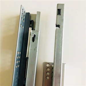 Chất lượng cao 350mm 2 gấp tự đóng mạ kẽm mở rộng duy nhất giấu Ngăn kéo trượt, giấu ngăn kéo Á hậu - Product Image 4