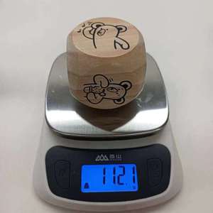 Bộ xúc xắc bằng gỗ thông tùy chỉnh-biểu tượng trò chơi được in cho các trò chơi trên bàn, mã thông báo người chơi RPG và quà tặng phụ kiện trên bàn - Product Image 5