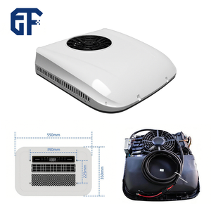 Climatiseur de toit 12/24V pour stationnement 1900W, refroidissement haute efficacité avec compresseur GMCC et ventilateur à moteur sans balais pour camion et fourgon - Product Image 4