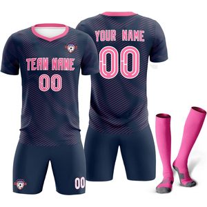 Short de maillot de football personnalisable pour hommes femmes enfants uniforme de football personnalisé avec logo numéro de nom - Product Image 4