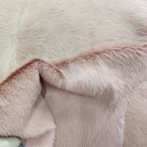 Matériau en peau de vache véritable en cuir de veau de couleur pure pour la fabrication de pantoufles de veste de sac - Product Image 2