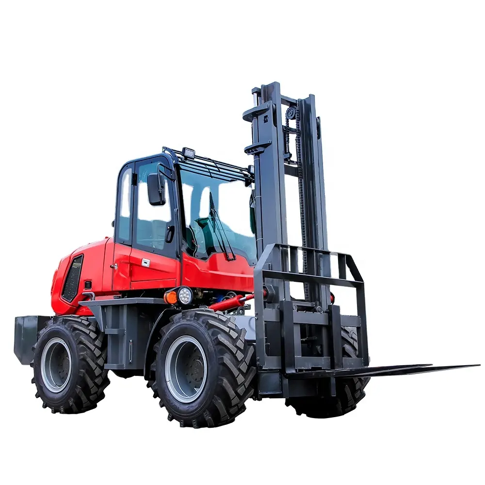 HIGHRICH Marke China Fabrik 3 Tonnen Diesel-Gabelstapler 5 Tonnen Gelände-Gabelstapler zu verkaufen