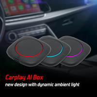 Rota Android 8 çekirdekli akıllı Carplay Ai kutusu 8 + 256G kablosuz Carplay kutusu Android oto kutusu desteği Facebook youtube Netflix