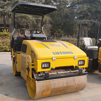 Compacteur à tambours vibrants LTC603 avec système entièrement hydraulique et moteur haute puissance pour la construction