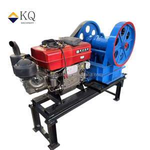 KQ機械ロックジョークラッシャーストーン破砕装置鉱石ジョークラッシャー価格 - Product Image 1