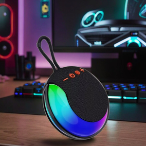 Nouvelle Arrivée <span class=keywords><strong>Portable</strong></span> 5W RGB Sans Fil BT Haut-Parleur Mini 1200mah Tissu Haut-Parleur pour Ordinateur et Téléphone <span class=keywords><strong>Mobile</strong></span> Prix <span class=keywords><strong>Pas</strong></span> <span class=keywords><strong>Cher</strong></span> - Product Image 6