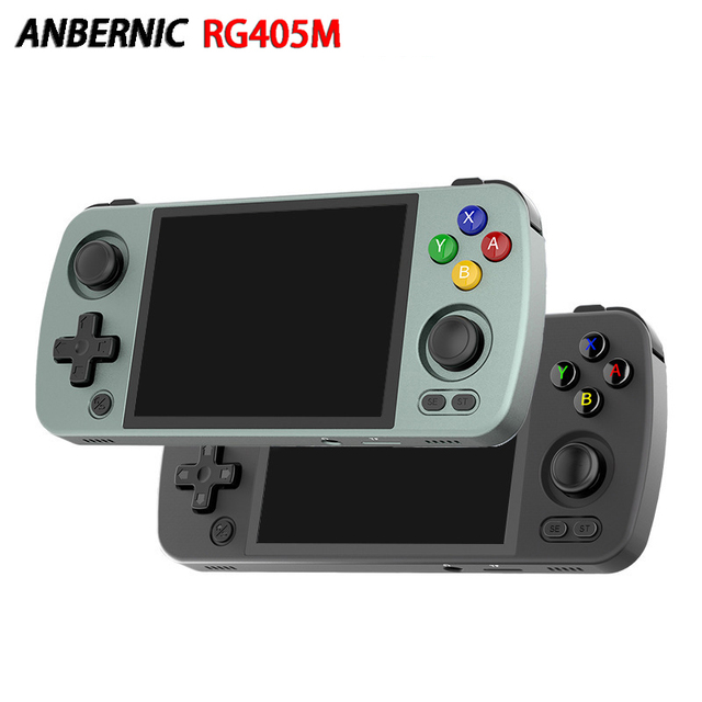 Ps2 Rg405m Android 12 Handheld Game Consoles With Google Play Store 4" IPS Touch Screen Wifi Handheld Retro Game Console for NGC