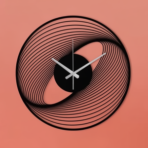 Chef-d 'œuvre en métal moderne redéfinissant le chronométrage et la décoration intérieure artistique - Product Image 1