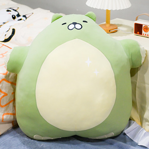 Peluche Orsetto Cartoon per Ufficio, Cuscino Morbido per Letto e Divano, Giocattolo Imbottito Personalizzabile - Product Image 4