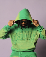 KY unisexe soleil délavé lavage en détresse broderie femmes personnalisé 2 pièces survêtement ensemble pantalons de survêtement évasés et sweat à capuche en gros