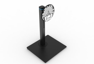 Desain baru 90 derajat sudut kemiringan baja paduan lengan Monitor VESA 75/100mm Kompatibilitas tinggi dapat disesuaikan untuk komputer 24-32 inci - Product Image 4