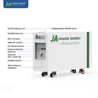 Système de stockage d'énergie solaire 48 kWh JApower, batterie modulaire LiFePO4 pour panneaux solaires, système d'onduleur hybride