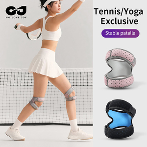 GJ HX43 - Soporte de neopreno ajustable <span class=keywords><strong>para</strong></span> el tendón rotuliano, alivio del dolor de rodilla, correa <span class=keywords><strong>para</strong></span> correr, artritis, lesiones de tenis y saltadores - Product Image 6