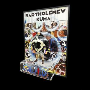 Figurine d'anime en 3D stéréoscopique encadrée Bartholemew Kuma de ONE PIECE, peinture créative, ornement de bureau et de mur - Product Image 6