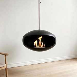 <span class=keywords><strong>Cheminée</strong></span> suspendue décorative d'intérieur moderne de luxe au <span class=keywords><strong>bioéthanol</strong></span> pour salon et décoration commerciale - Product Image 4
