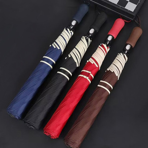 Manufacture Wholesale 2 Fold Golf Umbrella Customize <strong>Extra</strong> <strong>Large</strong> Foldable Sunny <strong>Parasol</strong> 8 Ribs Custom Logo Advertising Umbrella - Product Image 1