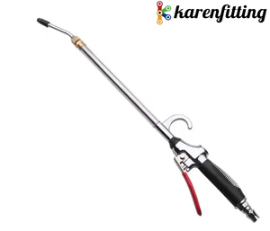 Pistolet souffleur de poussière haute pression, pistolet souffleur de suie, pistolet à air puissant allongé, pistolet pulvérisateur pour compresseur d'air, outils pneumatiques - Product Image 2