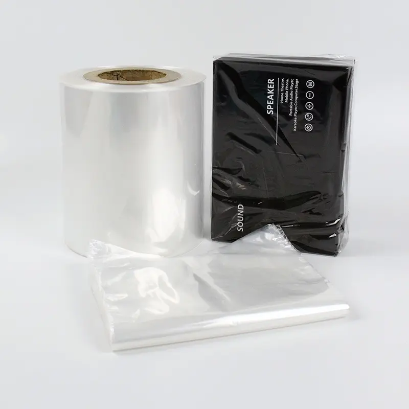 YC Fábrica Fornecimento Transparente Poliolefina Personalizável Embalagem De Alimentos Filme De Rolo Plástico Limpar Pof Filme De Psiquiatra Plástico