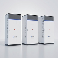 Système de stockage d'énergie solaire BESS 261 kWh 125 kW pour l'industrie et le commerce, batterie au lithium PV à refroidissement liquide, PCS