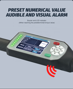 Clé dynamométrique numérique WiFi Bluetooth 200 Nm avec fonction d'angle et détection de couple résiduel – Outil intelligent pour usine - Product Image 3