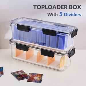 Boîte de rangement pour cartes TCG en plastique rigide pouvant contenir 165 toploaders ou 650 cartes - Product Image 2