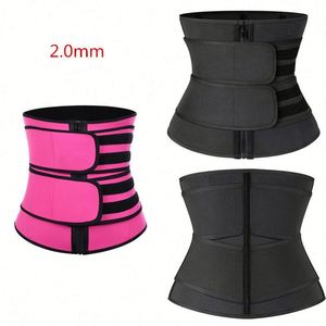 Ceinture de sudation et de fitness pour femme avec fermeture éclair, 100 % polyester, protection professionnelle flexible, par USA Mairun - Product Image 2