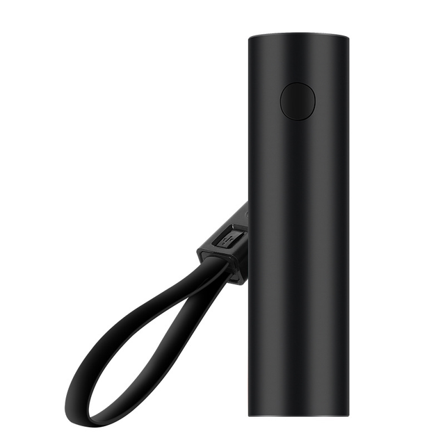 JCX Hot Sale Mini Smart Powerbank with LED Torch 5000mAh for Mobile Phone Dual USB Output & Micro USB Input 10W Output Power