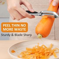 Fruitaardappelwortel Appelschiller Y En I-Vormige Roestvrijstalen Groenteschillers Met Ergonomische Antisliphandgreep Voor Keuken