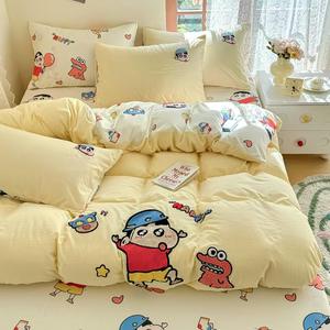 Set di quattro pezzi di biancheria da letto per <span class=keywords><strong>bambini</strong></span> con cartoni animati set di <span class=keywords><strong>lenzuola</strong></span> stampate e copripiumino - Product Image 5